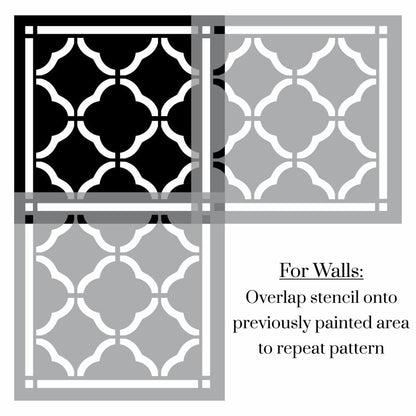 Renza Tile Stencil