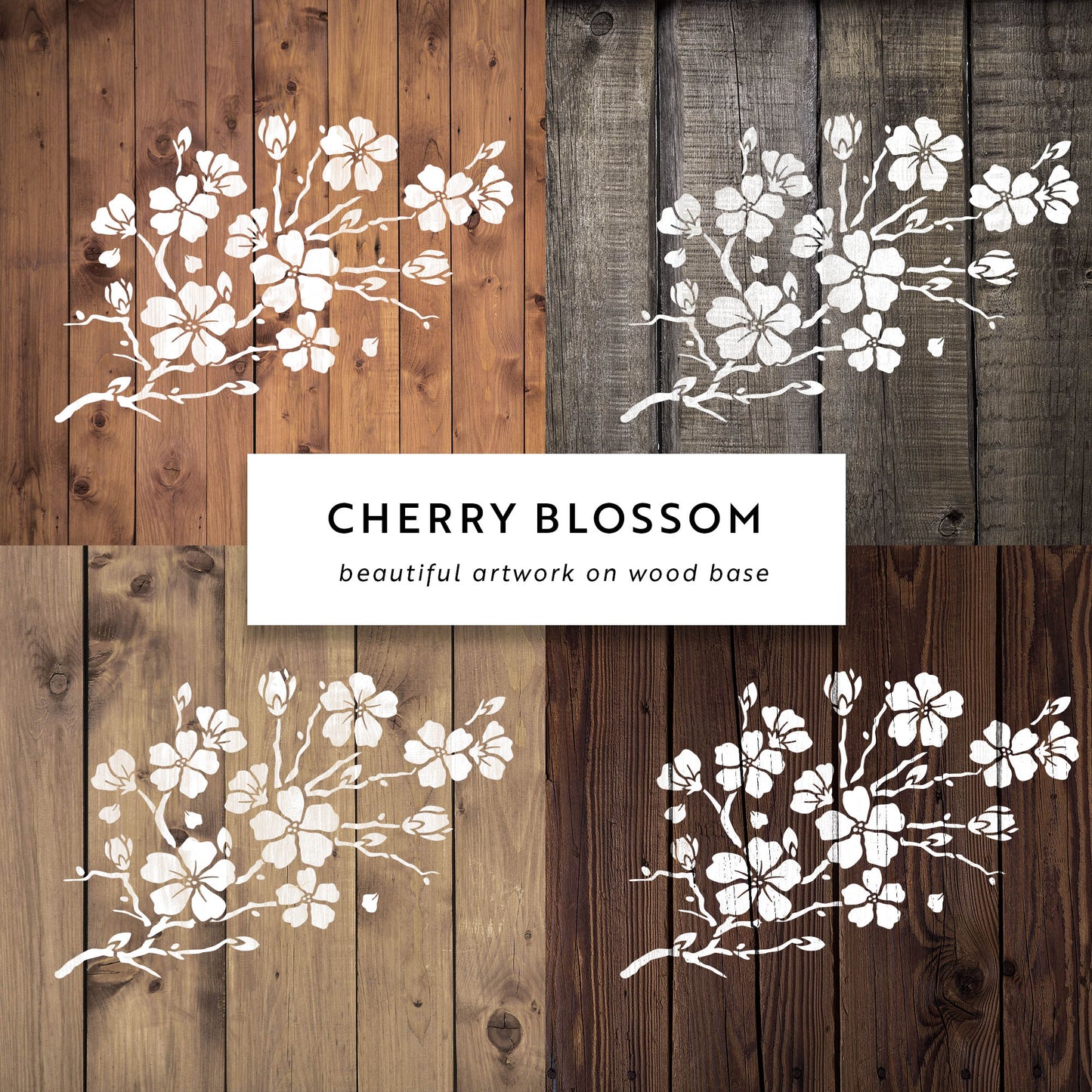 Cherry Blossom Stencil