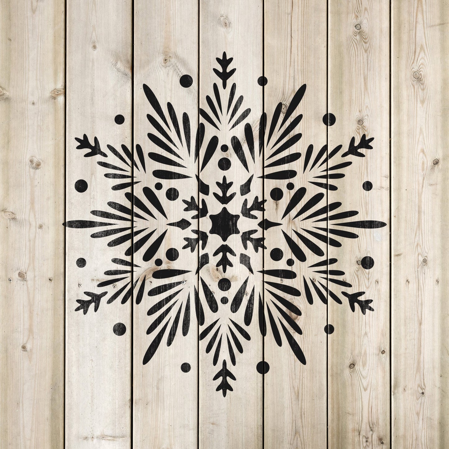 Snowflake Stencil