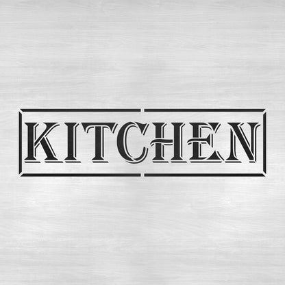 Kitchen Stencil