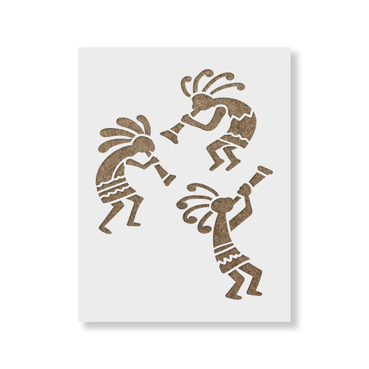 Kokopelli Stencil