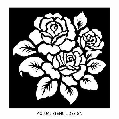 Classic Roses Stencil