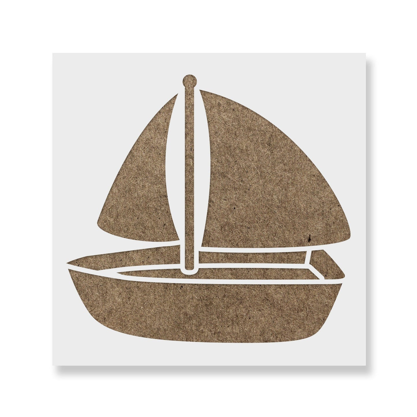 Sailboat Stencil