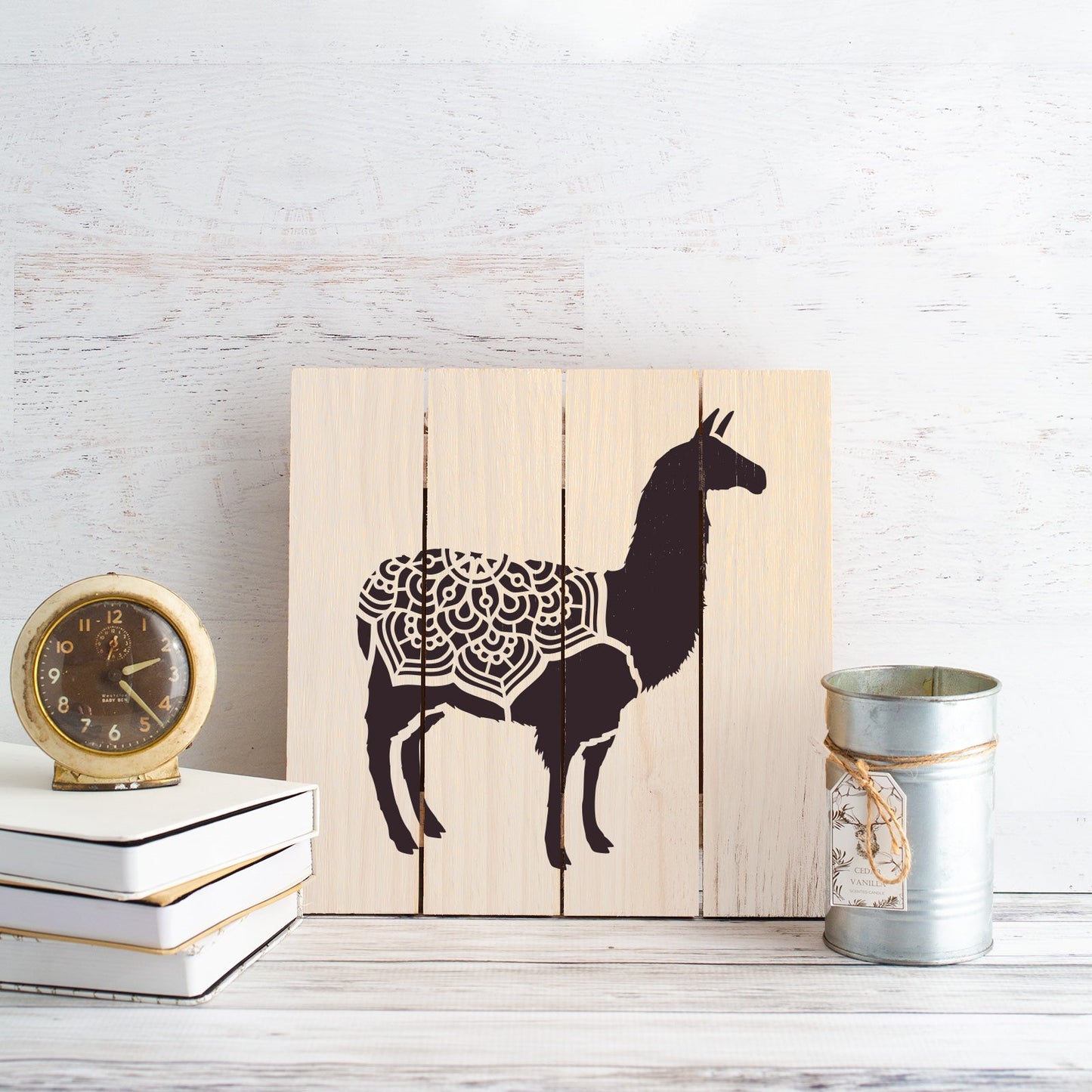 Llama Stencil