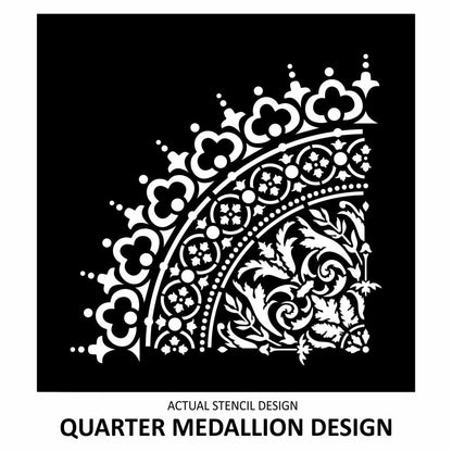 Sicily Damask Medallion Stencil