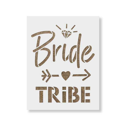 Bride Tribe Stencil