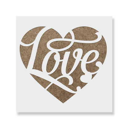 Love Heart Stencil