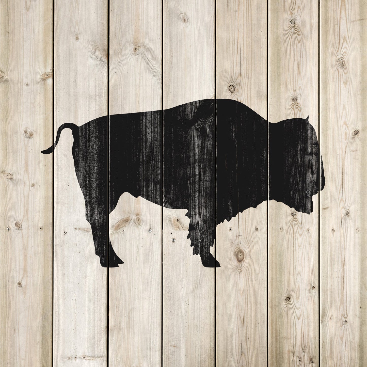 Bison Stencil