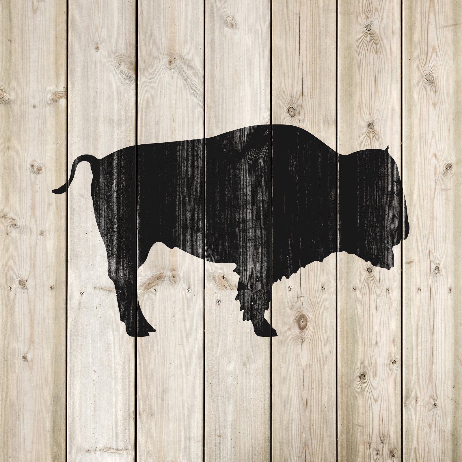 Bison Stencil