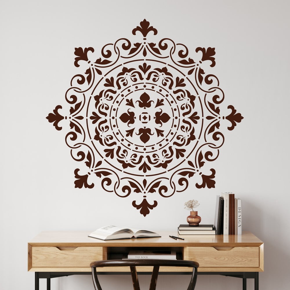 Claude Damask Medalion Stencil