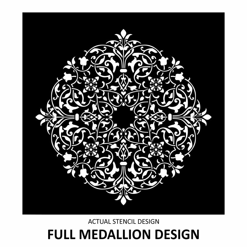 Mina Arabesque Medallion Stencil