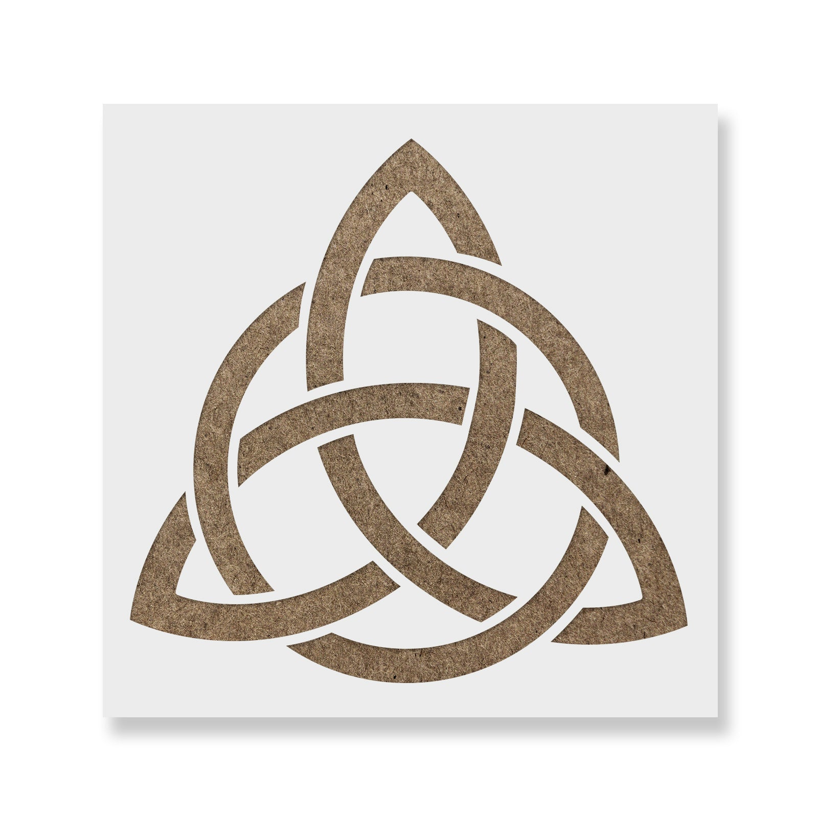 Celtic Triquetra Knot Stencil