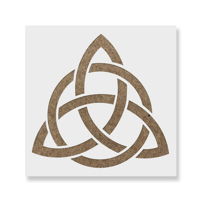 Celtic Triquetra Knot Stencil