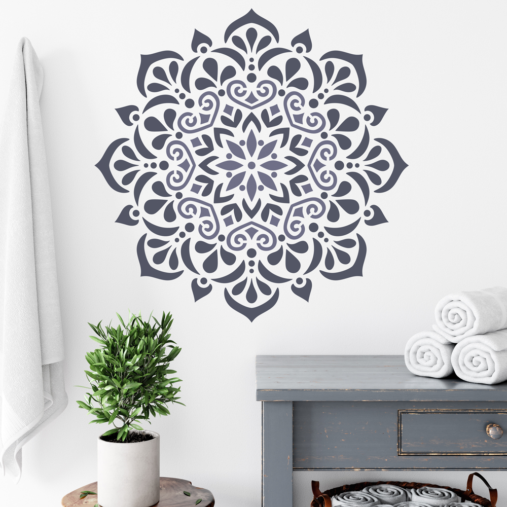 Shafira Mandala Stencil