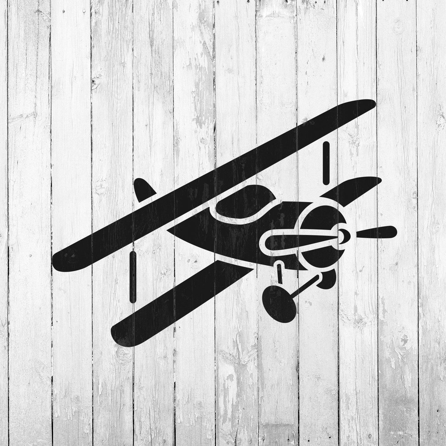 Airplane Stencil