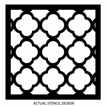 Zara Damask Wall Stencil