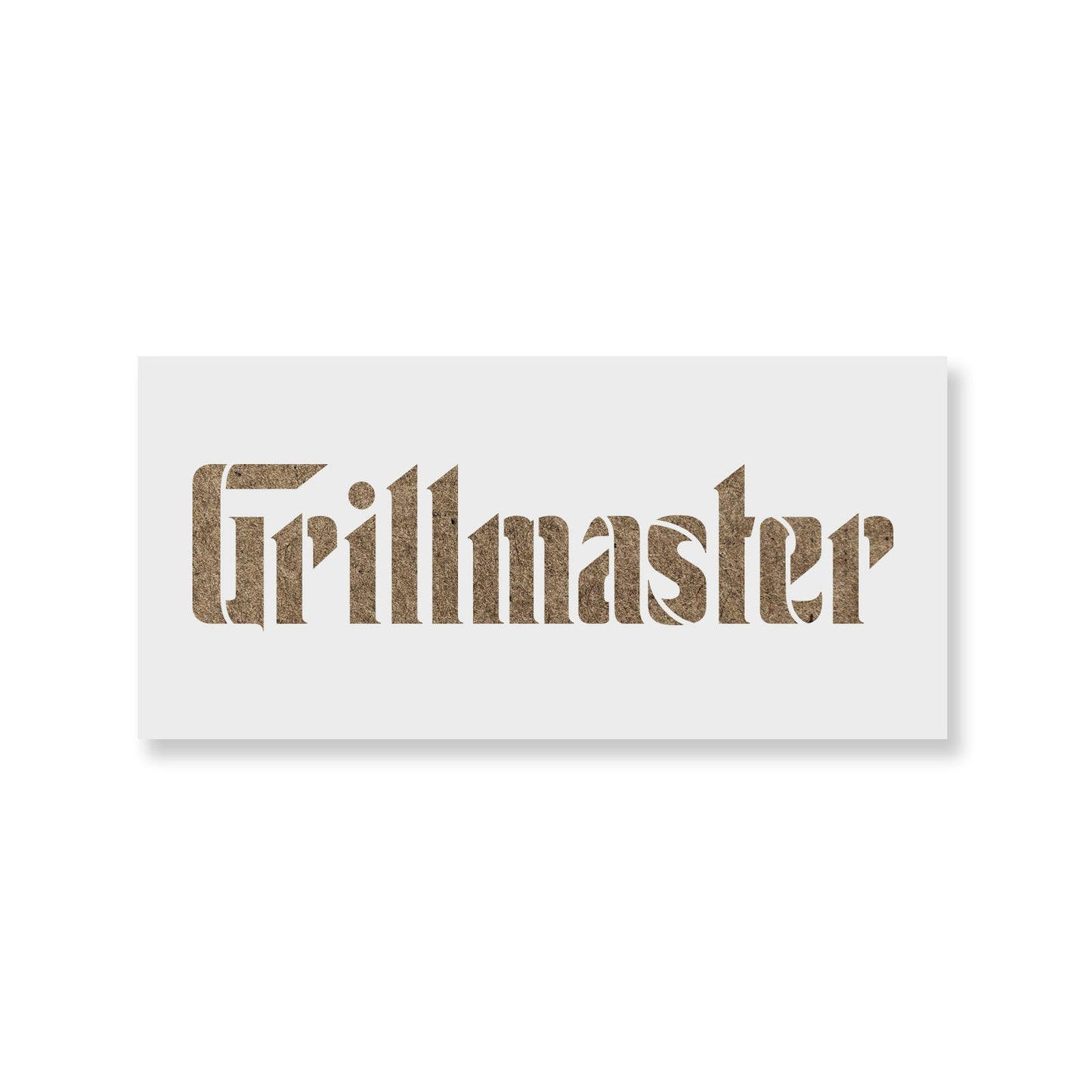 Grillmaster Barbecue Stencil