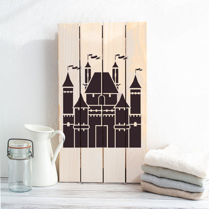 Magical Castle Stencil