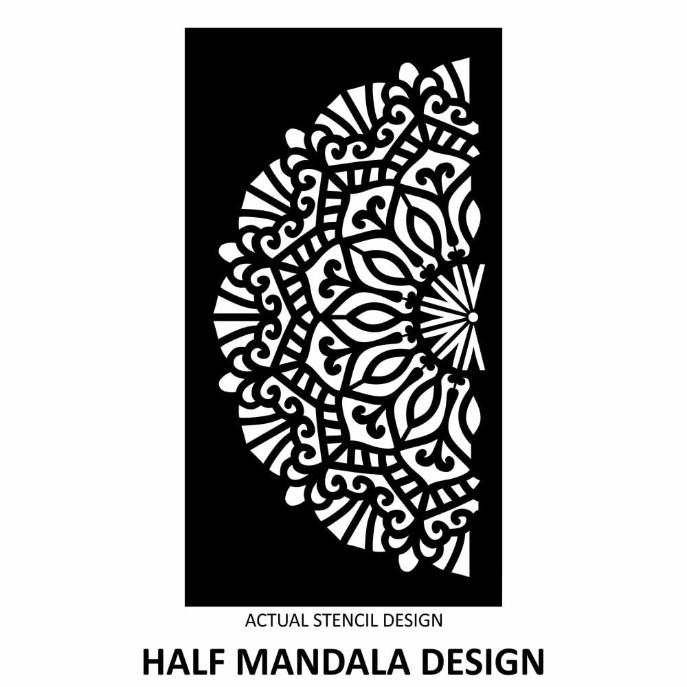 Jeddia Mandala Stencil