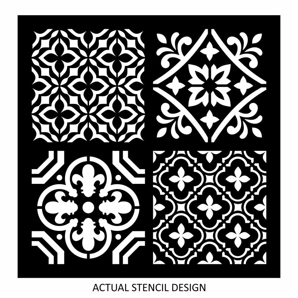 Agora Moroc Tile Stencil