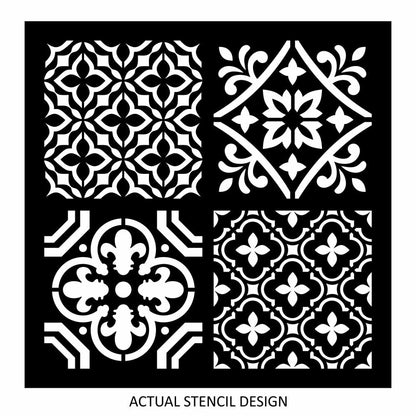 Agora Moroc Tile Stencil