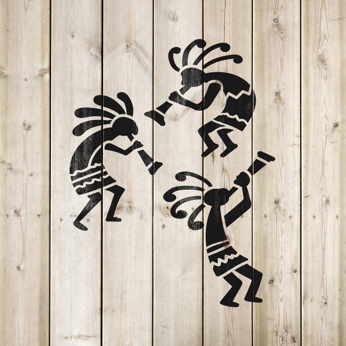 Kokopelli Stencil