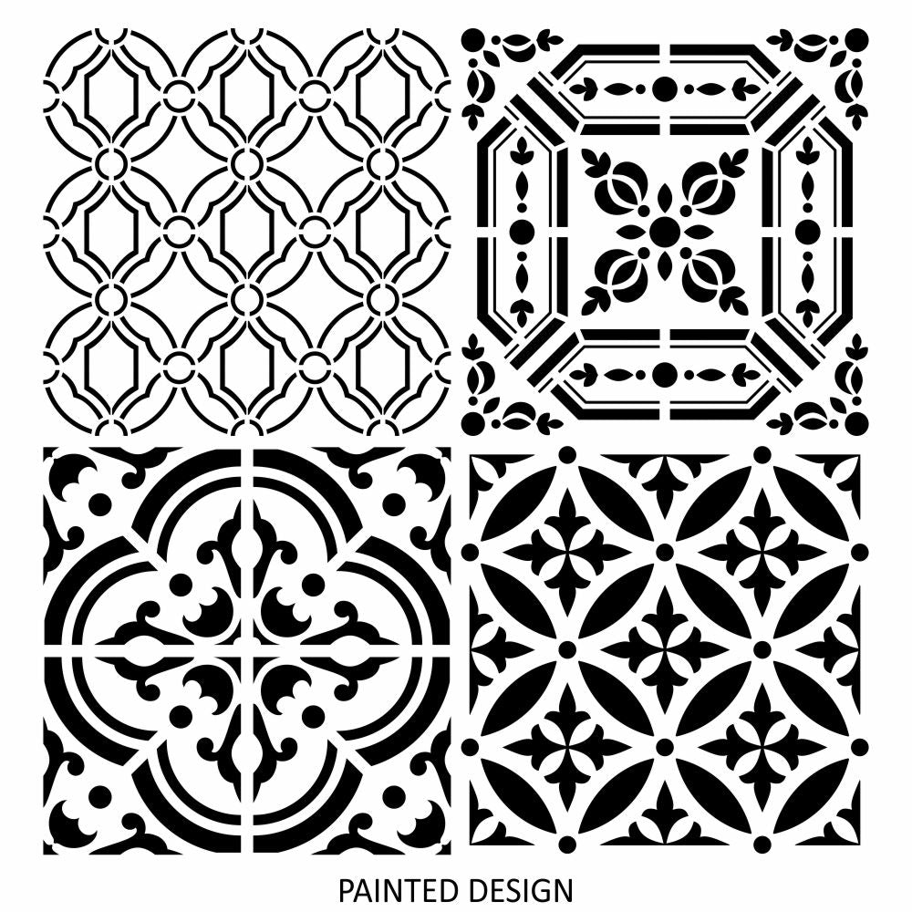 Kheira Moroc Tile Stencil