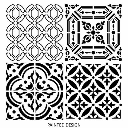 Kheira Moroc Tile Stencil