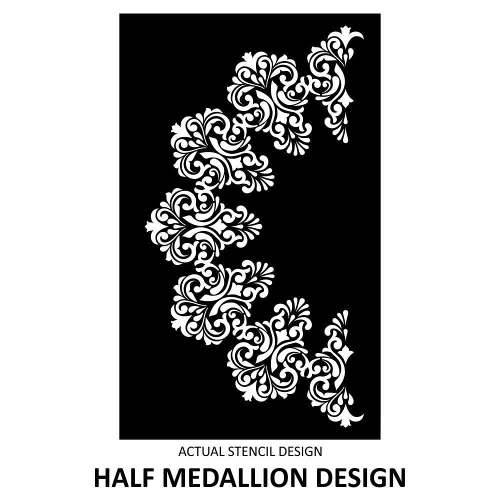 Valentino Damask Medallion Stencil