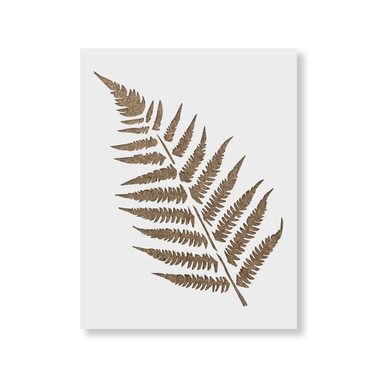 Ferns Stencil