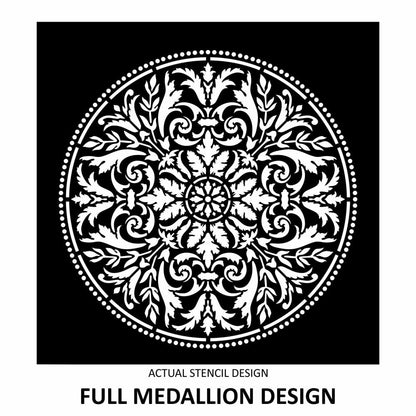 Juliena Damask Medallion Stencil