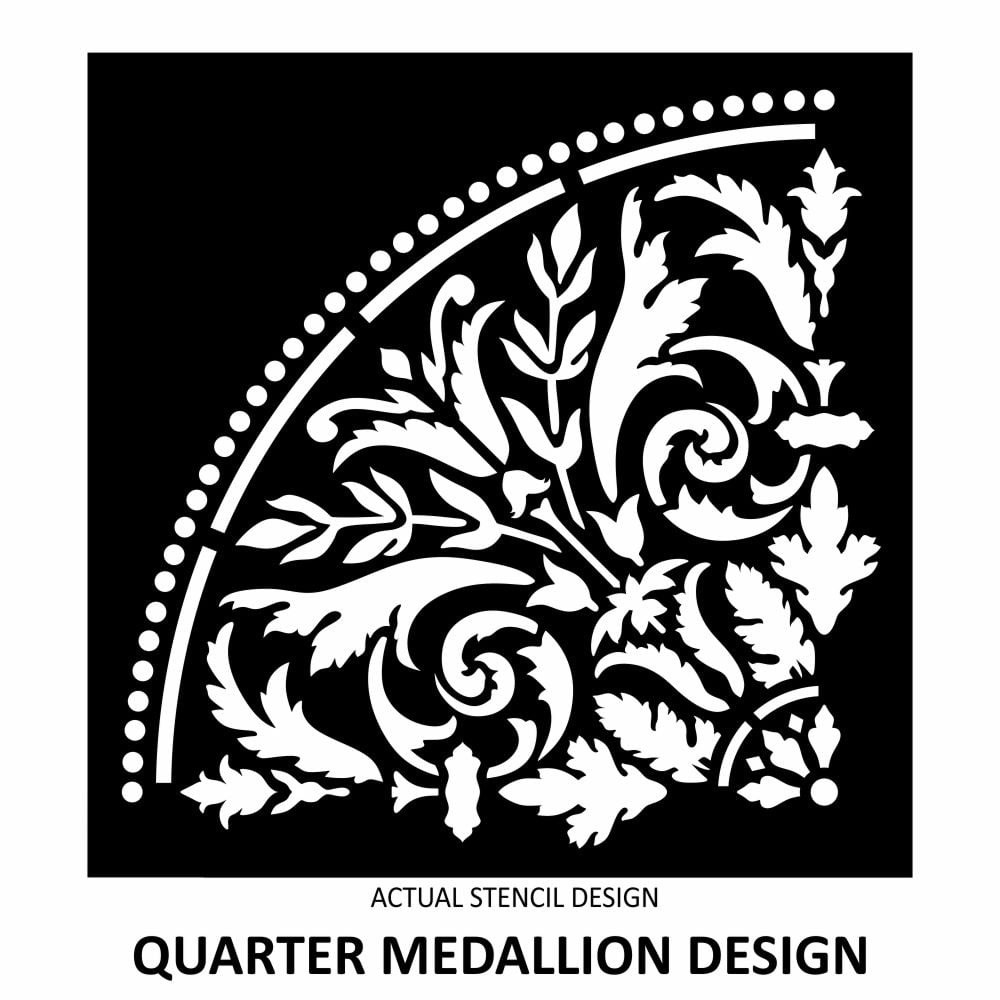 Juliena Damask Medallion Stencil