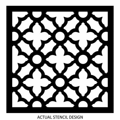 Marrakesh Moroccan Trellis Stencil