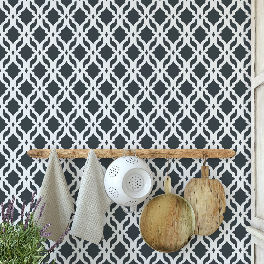 Mera Moroccan Trellis Stencil