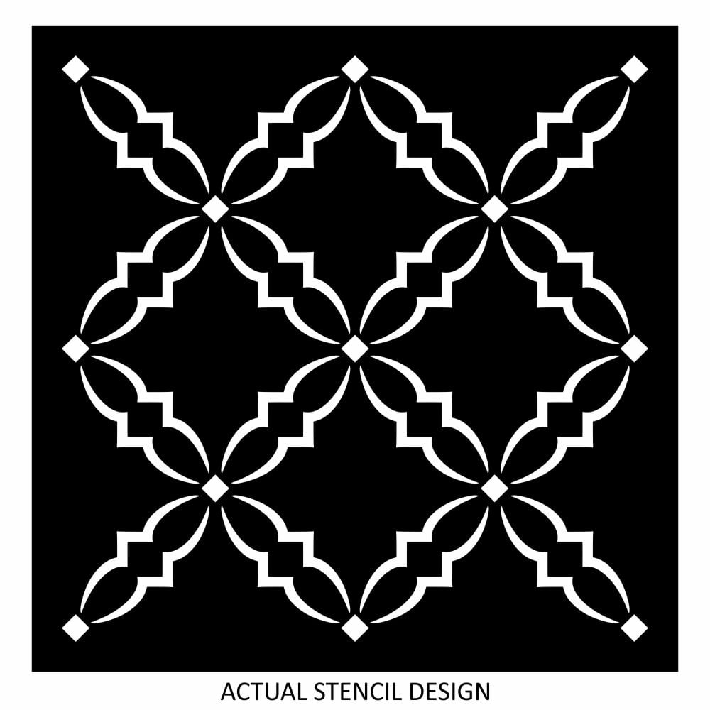 Majestic Palace Trellis Stencil