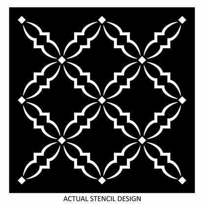 Majestic Palace Trellis Stencil