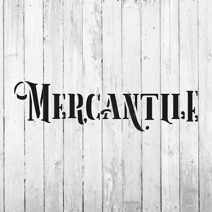 Rustic Mercantile Stencil