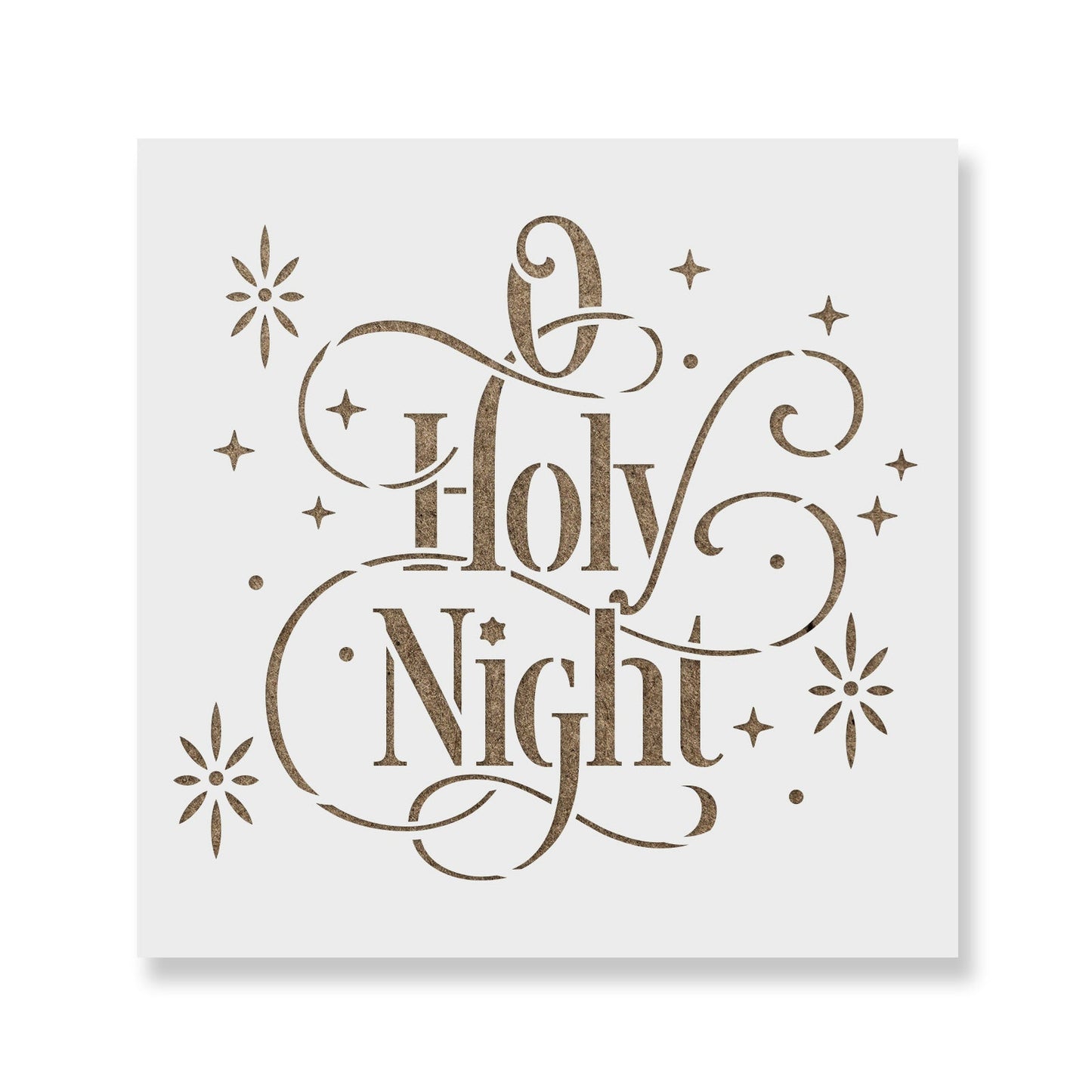 O Holy Night Stencil