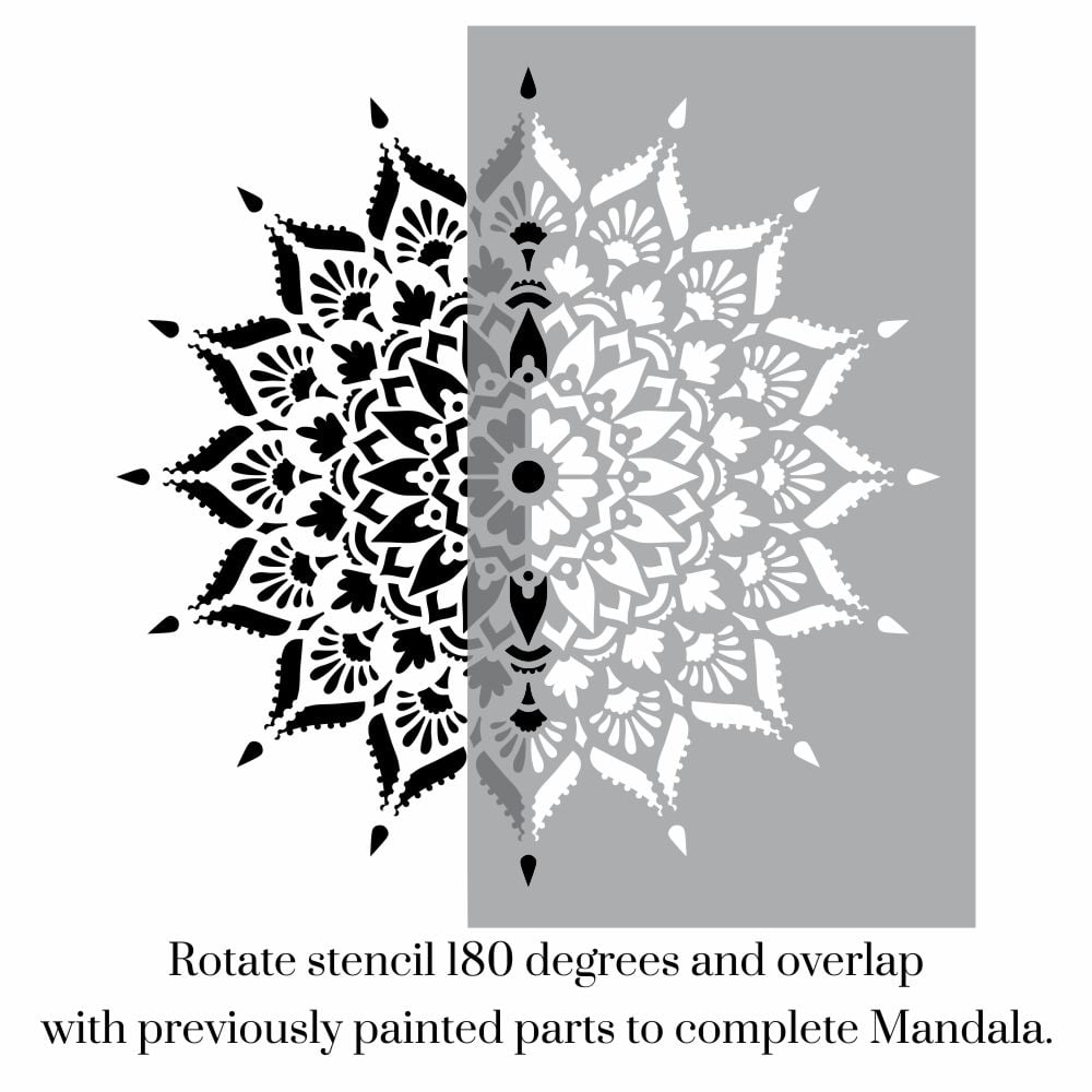 Hanita Mandala Stencil