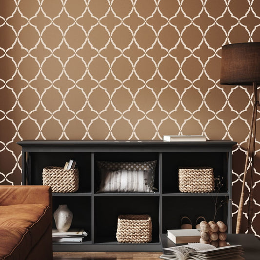 Tersa Moroccan Trellis Stencil