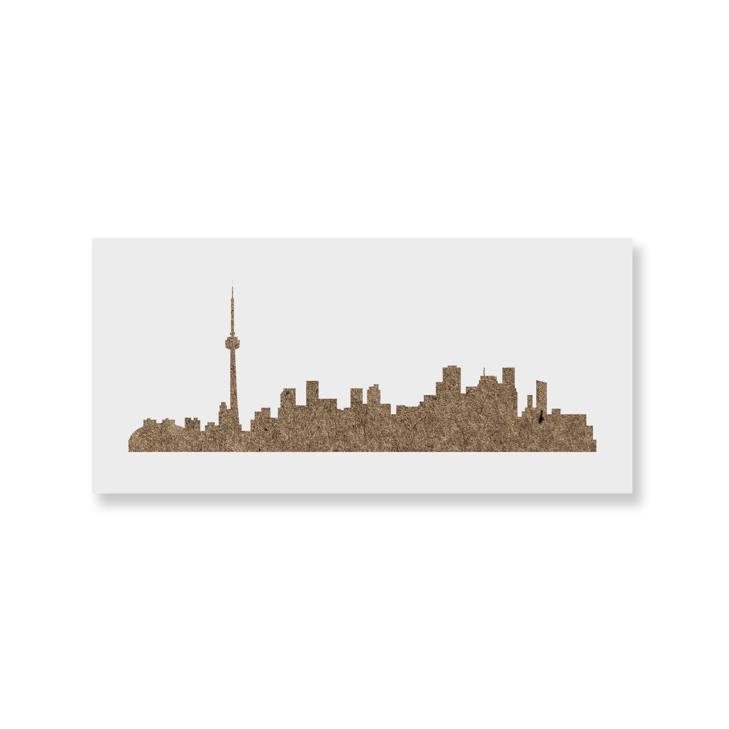 Toronto Skyline Stencil