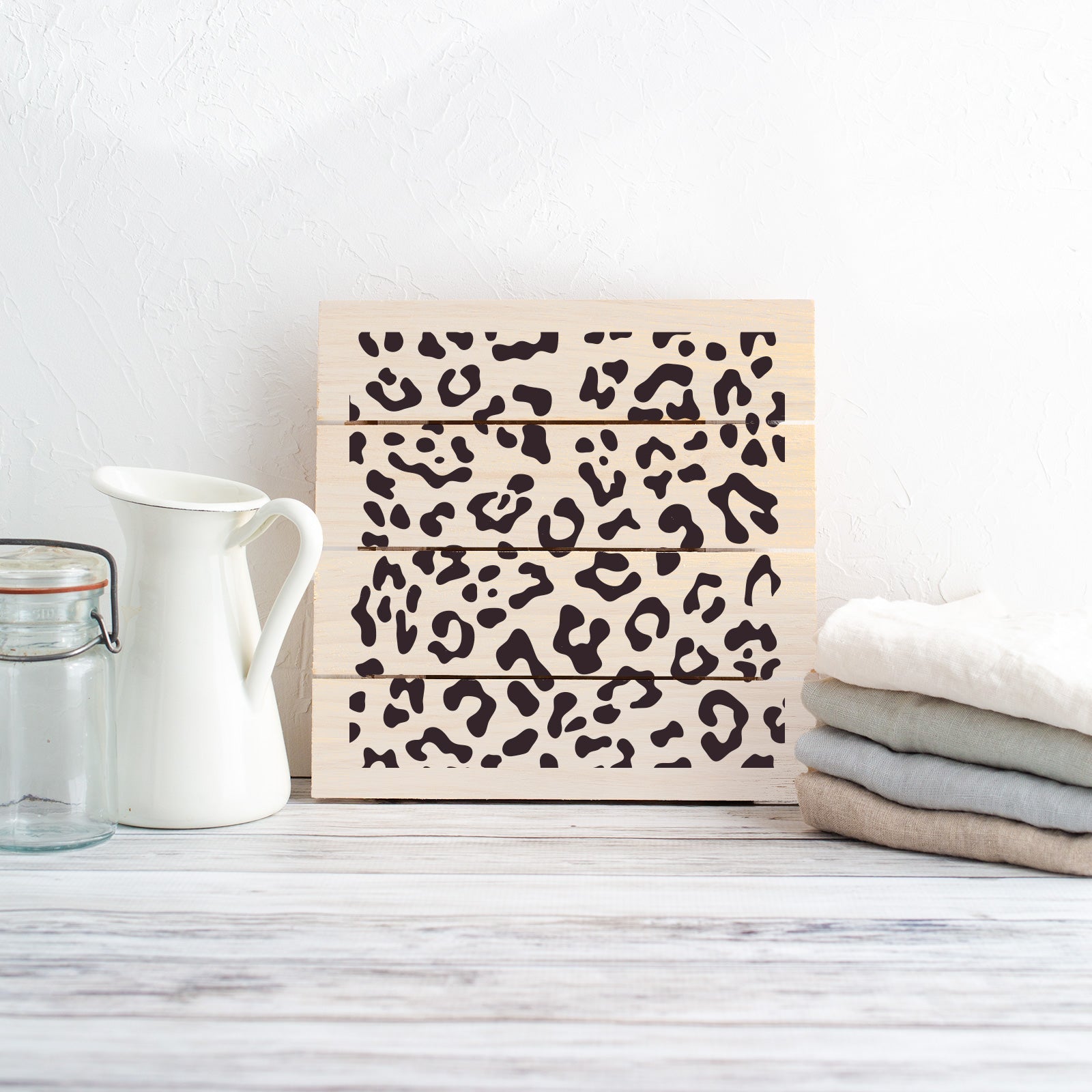 Leopard Print Stencil