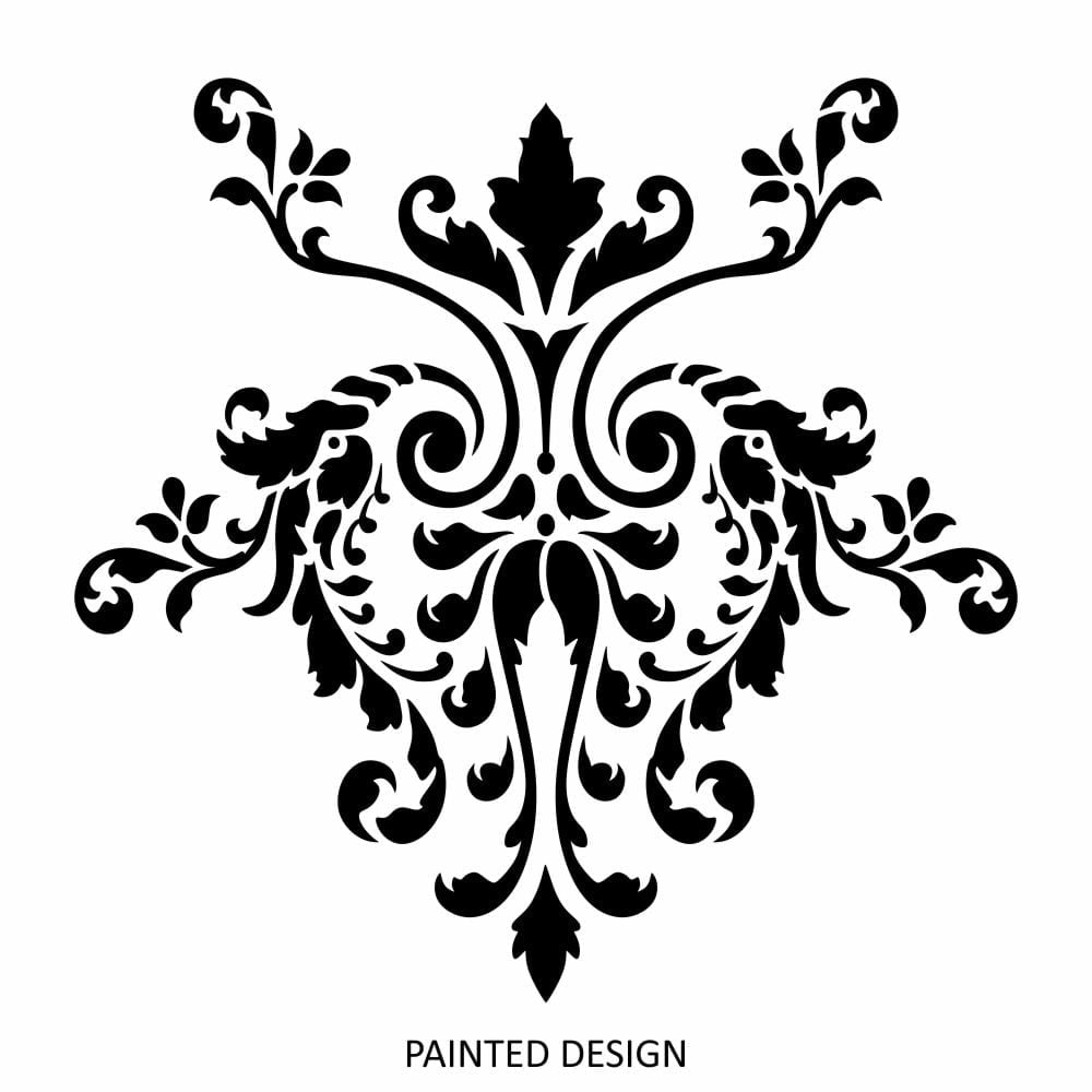 Renette Damask Stencil