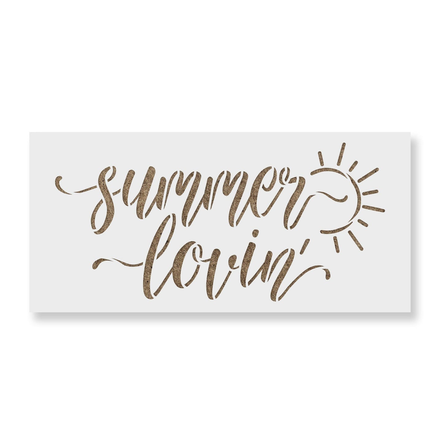 Summer Lovin Stencil