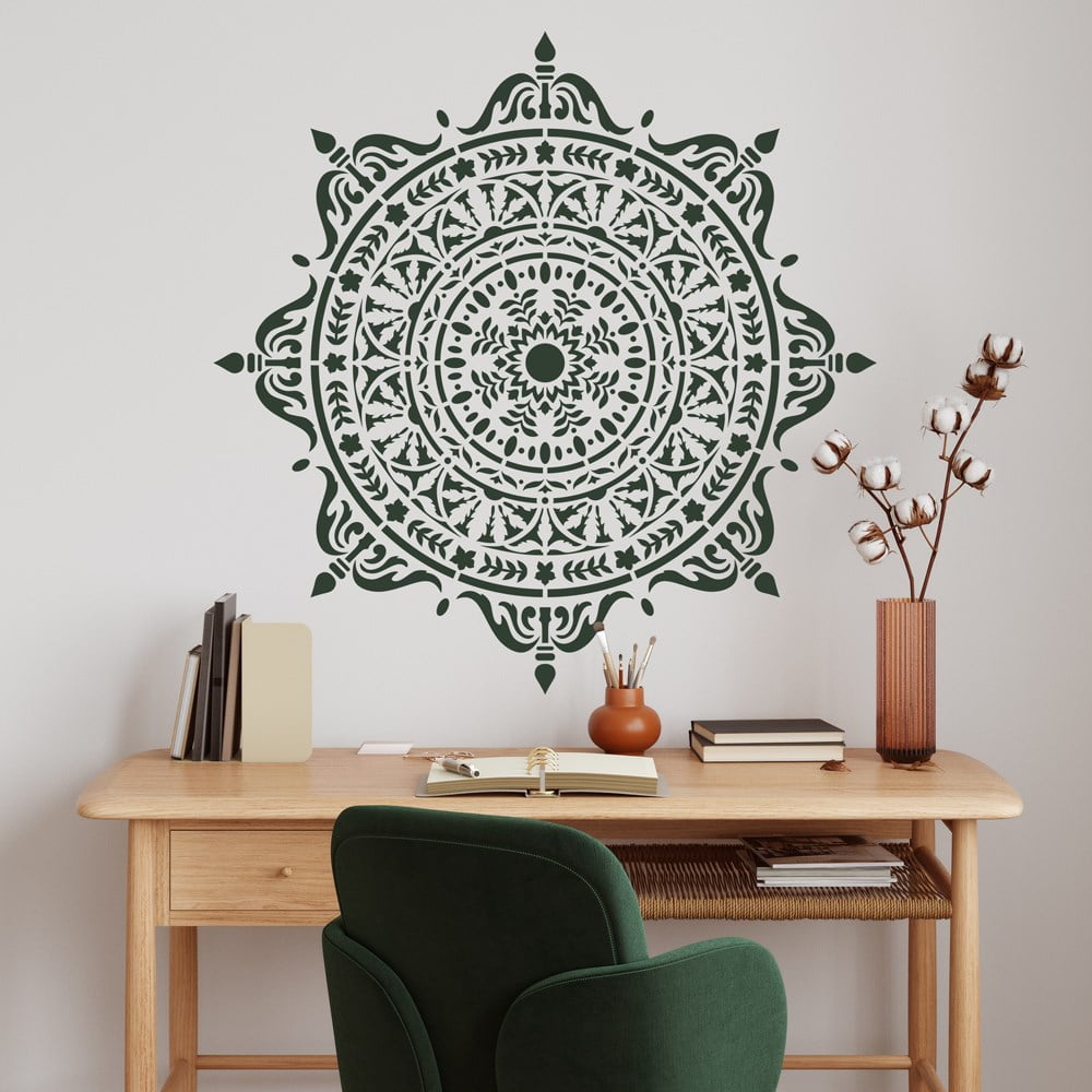 Mozara Damask Medallion Stencil