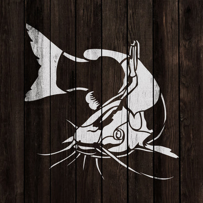 Catfish Stencil