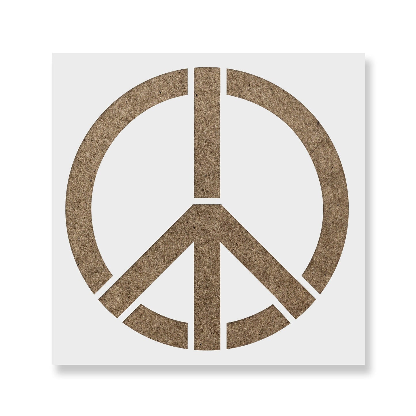 Peace Sign Stencil