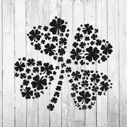 Shamrocks Shamrock Stencil