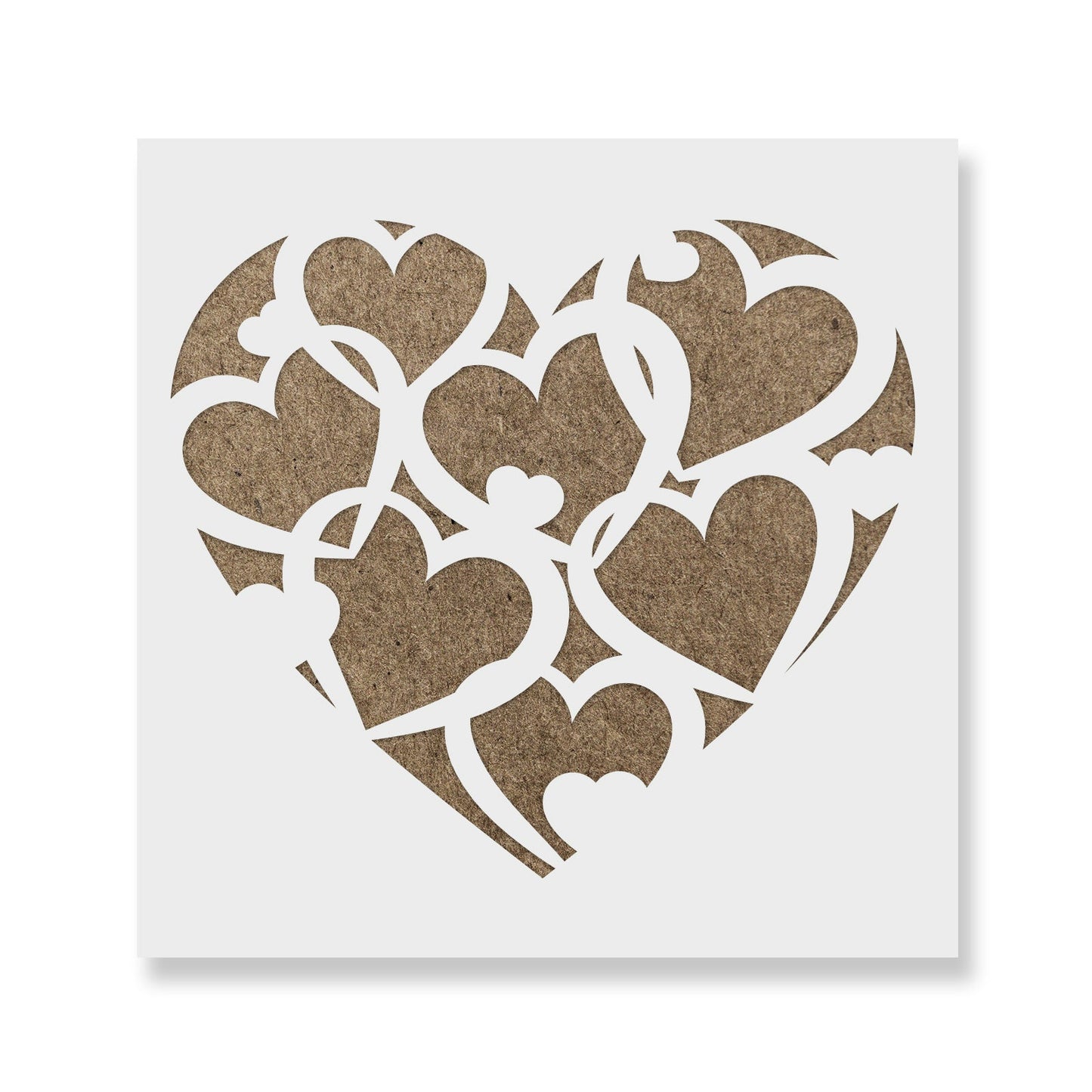 Pattern Heart Stencil