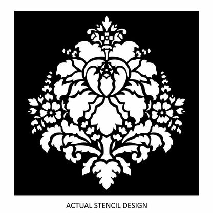 Romane Floral Damask Stencil